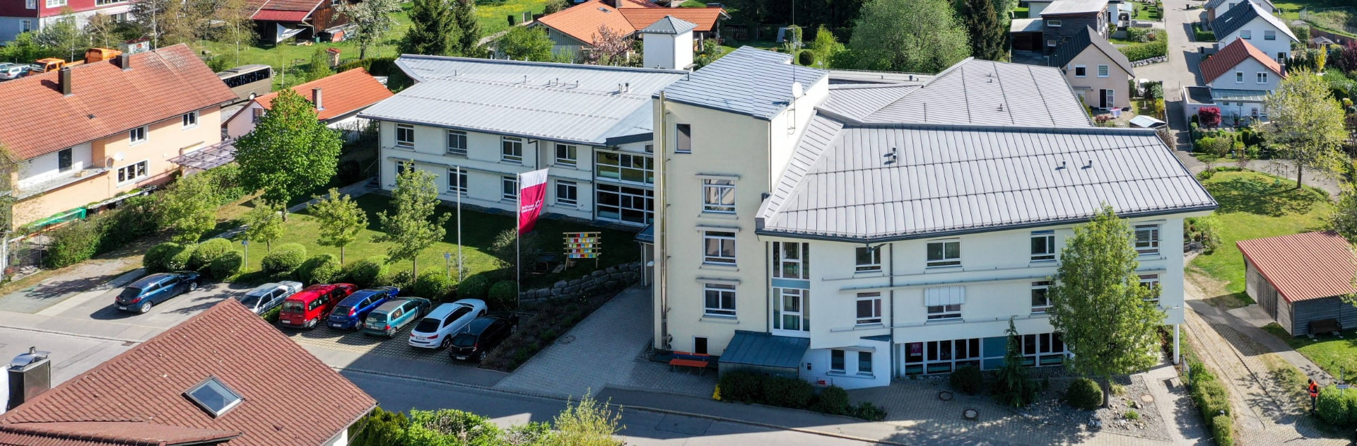Haus Severin – Luftaufnahme der Pflegeeinrichtung
